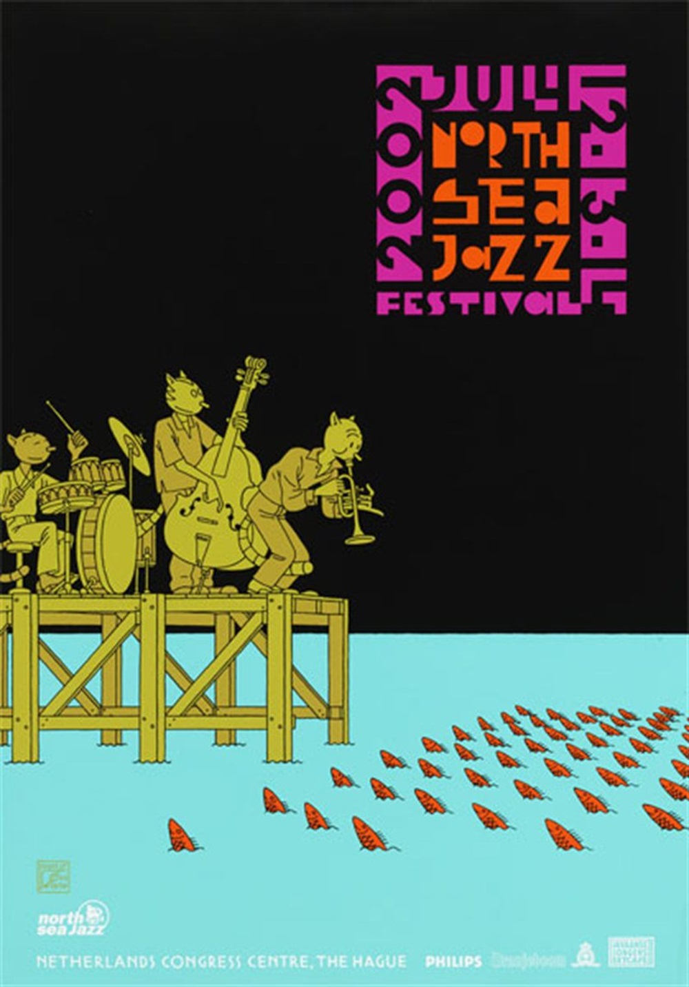 NorthSeaJazz Artposter 2002